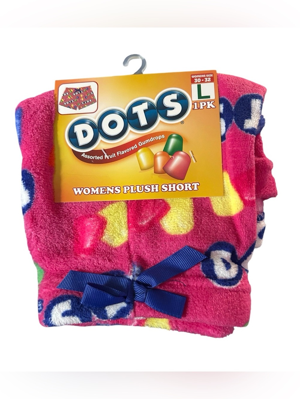Dots Women’s Plush Novelty Shorts